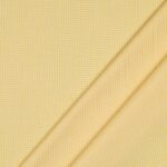 Tessuto Zephir di Cotone Tessito - Quadro Piccolo Giallo