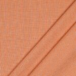 Tessuto Zephir di Cotone Tessito - Quadro Piccolo Arancio