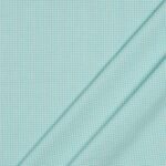 Tessuto Zephir di Cotone Tessito - Quadro Piccolo Verde Acqua