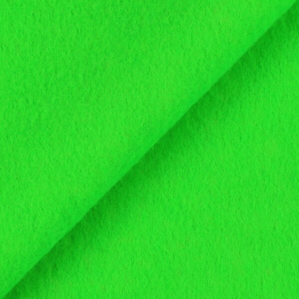Tessuto Lana Cotta - Verde Fluo - Mezzo Metro