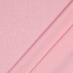 Tessuto Zephir di Cotone Tessito - Riga Piccola Rosa