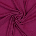 Tessuto Madrid Maglina con Lurex Jersey Bi-Elastica - Fondo Fucsia-Lurex Fucsia - Mezzo Metro