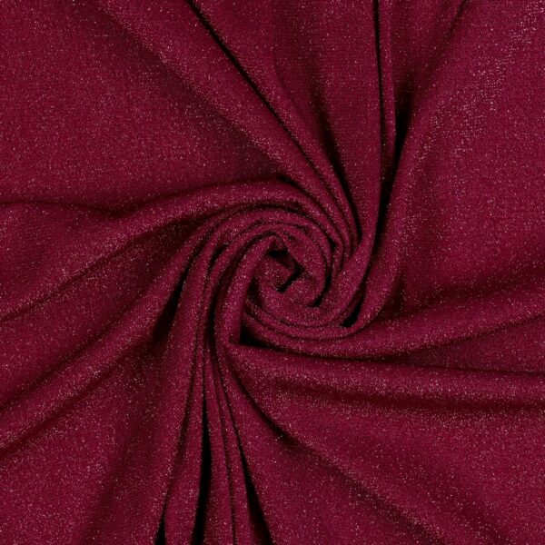 Tessuto Madrid Maglina con Lurex Jersey Bi-Elastica - Fondo India-Lurex India - Mezzo Metro