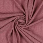 Tessuto Madrid Maglina con Lurex Jersey Bi-Elastica - Fondo Rosa Antico-Lurex Rosa - Mezzo Metro