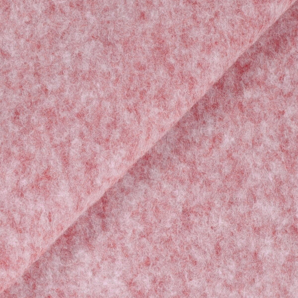 Tessuto Lana Cotta - Rosa Melange