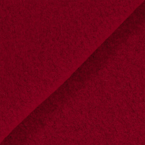 Tessuto Lana Cotta - Rosso - Mezzo Metro