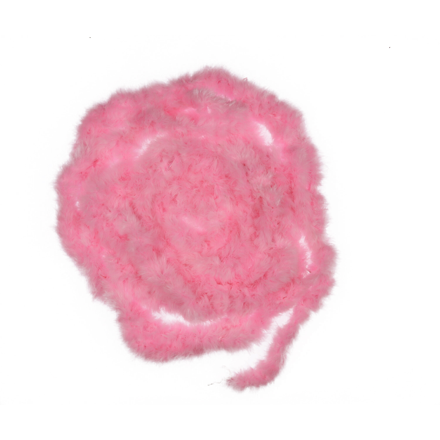 Marabu-10Mt_Diametro-6-8cm_Rosa boa di marabou 5 metri rosa