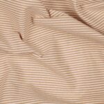 Pannolenci Stampato Fantasia Rigato Bianco Fogli - 50x90cm - Beige Palomino