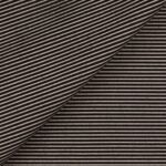 Pannolenci Stampato Fantasia Rigato Bianco Fogli - 30x45cm - Nero