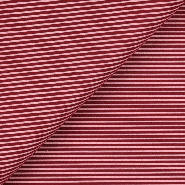 Pannolenci Stampato Fantasia Rigato Bianco Fogli - 30x45cm - Bordeaux