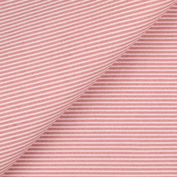 Pannolenci Stampato Fantasia Rigato Bianco Fogli - 30x45cm - Rosa Antico