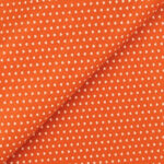 Pannolenci Stampato Fantasia Cuore Bianco Piccolo Fogli - 30x45cm - Arancio