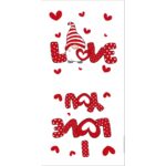 Pannello per Cuscino in Velluto San Valentino - Gnomo Love U