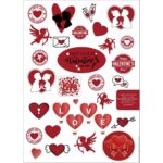 Pannello Stampato Pannolenci San Valentino - Sagome San Valentino