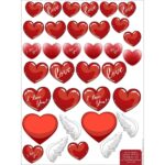 Pannello Stampato Pannolenci San Valentino - Cuori San Valentino