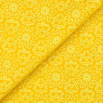 Pannolenci Stampato Fantasia Azteco Fogli - 30x45cm - Giallo