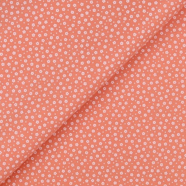 Pannolenci Stampato Fantasia Fiorellino Fogli - 30x45cm - Salmone