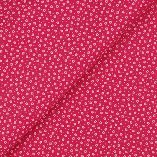 Pannolenci Stampato Fantasia Fiorellino Fogli - 30x45cm - Fucsia