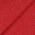 Pannolenci Stampato Fantasia Fiorellino Fogli - 30x45cm - Rosso
