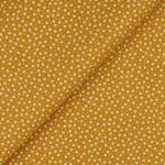 Pannolenci Stampato Fantasia Fiorellino Fogli - 30x45cm - Oro