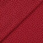 Pannolenci Stampato Fantasia Fiorellino Fogli - 30x45cm - Rosso India
