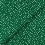 Pannolenci Stampato Fantasia Fiorellino Fogli - 30x45cm - Verde Bandiera