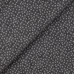 Pannolenci Stampato Fantasia Fiorellino Fogli - 30x45cm - Grigio Scuro Melange
