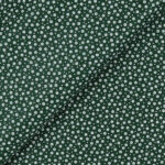 Pannolenci Stampato Fantasia Fiorellino Fogli - 30x45cm - Verde Inglese