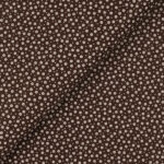 Pannolenci Stampato Fantasia Fiorellino Fogli - 30x45cm - Marrone