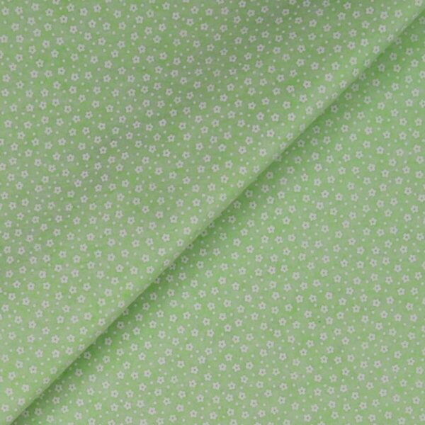 Pannolenci Stampato Fantasia Fiorellino Fogli - 30x45cm - Menta
