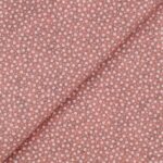 Pannolenci Stampato Fantasia Fiorellino Fogli - 30x45cm - Salmone Melange