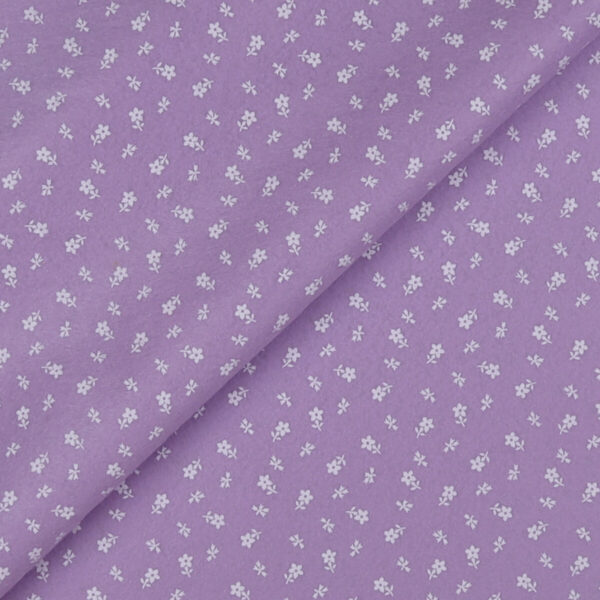 Pannolenci Stampato Fantasia Provenzale Fogli - 30x45cm - Lilla