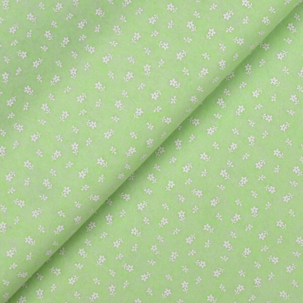 Pannolenci Stampato Fantasia Provenzale Fogli - 30x45cm - Menta