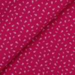 Pannolenci Stampato Fantasia Provenzale Fogli - 30x45cm - Fucsia