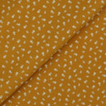 Pannolenci Stampato Fantasia Provenzale Fogli - 30x45cm - Ocra