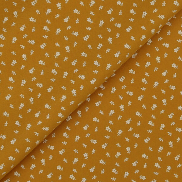 Pannolenci Stampato Fantasia Provenzale Fogli - 30x45cm - Ocra