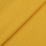Pannolenci Stampato Fantasia Stellina Bianca Fogli - 30x45cm - Giallo