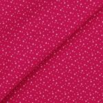 Pannolenci Stampato Fantasia Stellina Bianca Fogli - 30x45cm - Fucsia