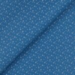 Pannolenci Stampato Fantasia Stellina Bianca Fogli - 30x45cm - Azzurro