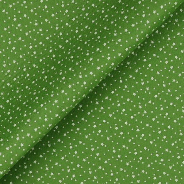 Pannolenci Stampato Fantasia Stellina Bianca Fogli - 30x45cm - Primavera