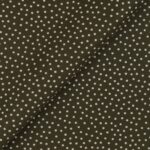 Pannolenci Stampato Fantasia Pois Bianco Piccolo Fogli - 30x45cm - Verde Militare