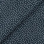Pannolenci Stampato Fantasia Pois Bianco Piccolo Fogli - 30x45cm - Blu Navy