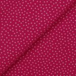 Pannolenci Stampato Fantasia Pois Bianco Piccolo Fogli - 30x45cm - Fucsia