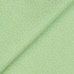 Pannolenci Stampato Fantasia Pois Bianco Piccolo Fogli - 30x45cm - Menta