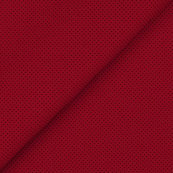 Pannolenci Stampato Fantasia Punto Spillo Nero 50x90cm - Rosso/Nero