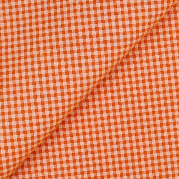 Pannolenci Stampato Fantasia Zephir al Metro - Arancio