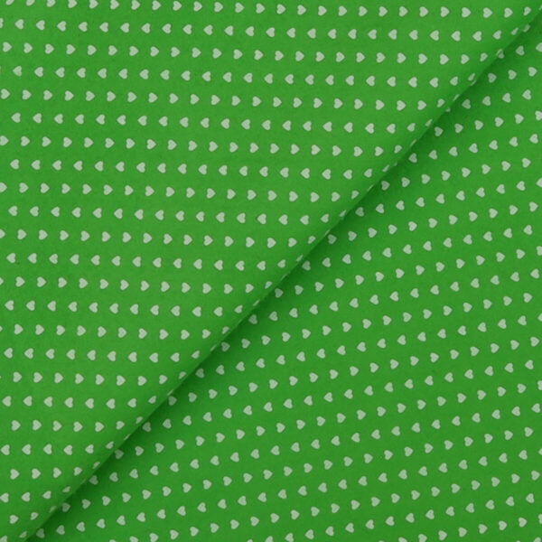 Pannolenci Stampato Fantasia Cuore Bianco Piccolo Fogli - 50x90cm - Primavera