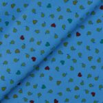 Pannolenci Stampato Fantasia 5 Colori Fogli - 30x45cm - Azzurro