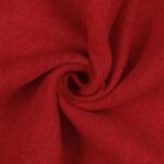 Tessuto Vello Lana - Rosso Scuro - Mezzo Metro