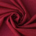 Tessuto Hollywood Maglina con Lurex Jersey MonoElastica - Fondo Fucsia - Lurex Fucsia - Mezzo Metro